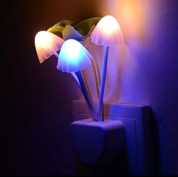 LED Mushroom Night Light
