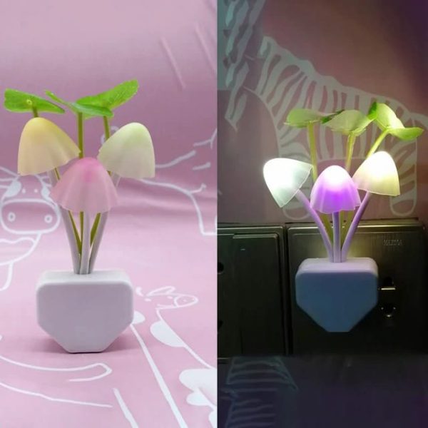 LED Mushroom Night Light